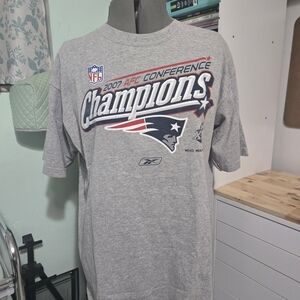 Reebok Gray NFL Champions Short Sleeve Tee